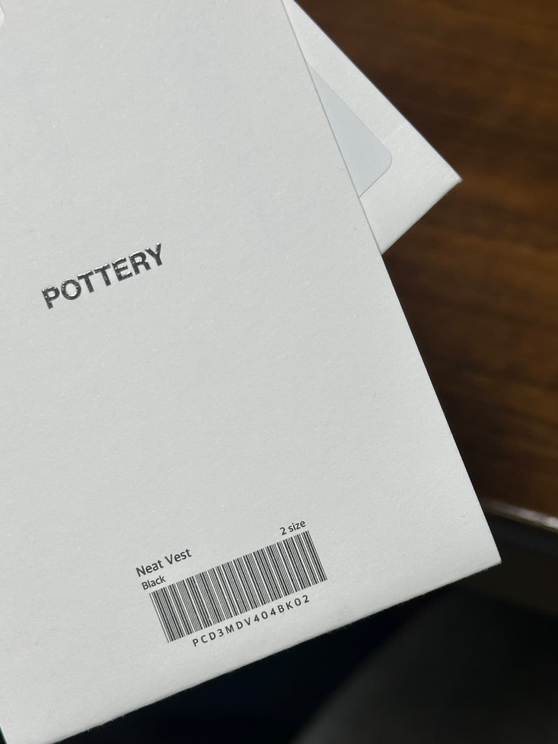 포터리 neat vest 패딩조끼 상품이미지7