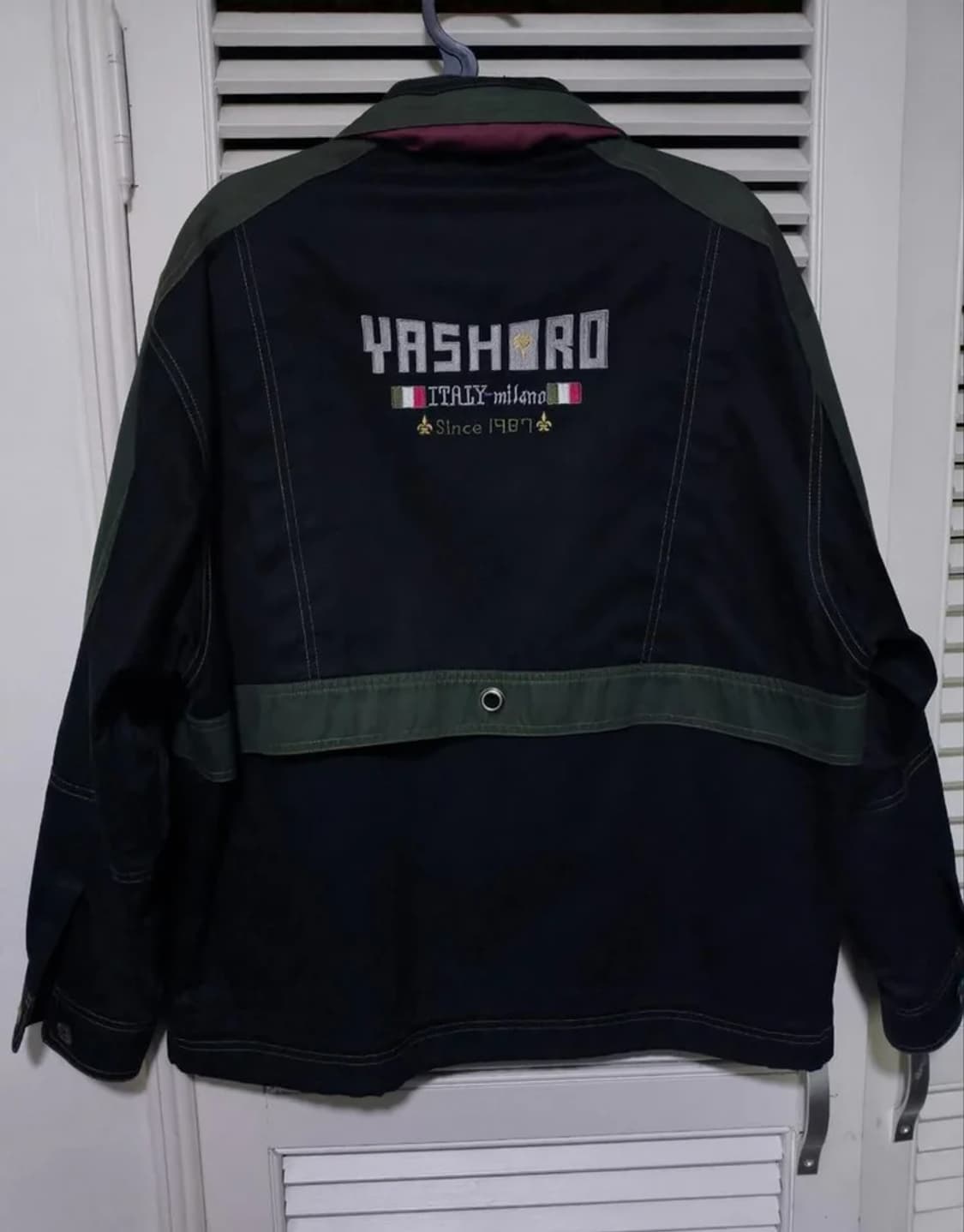 L 야시로 이태리 밀라노 레트로 y2k 집업 상품이미지1