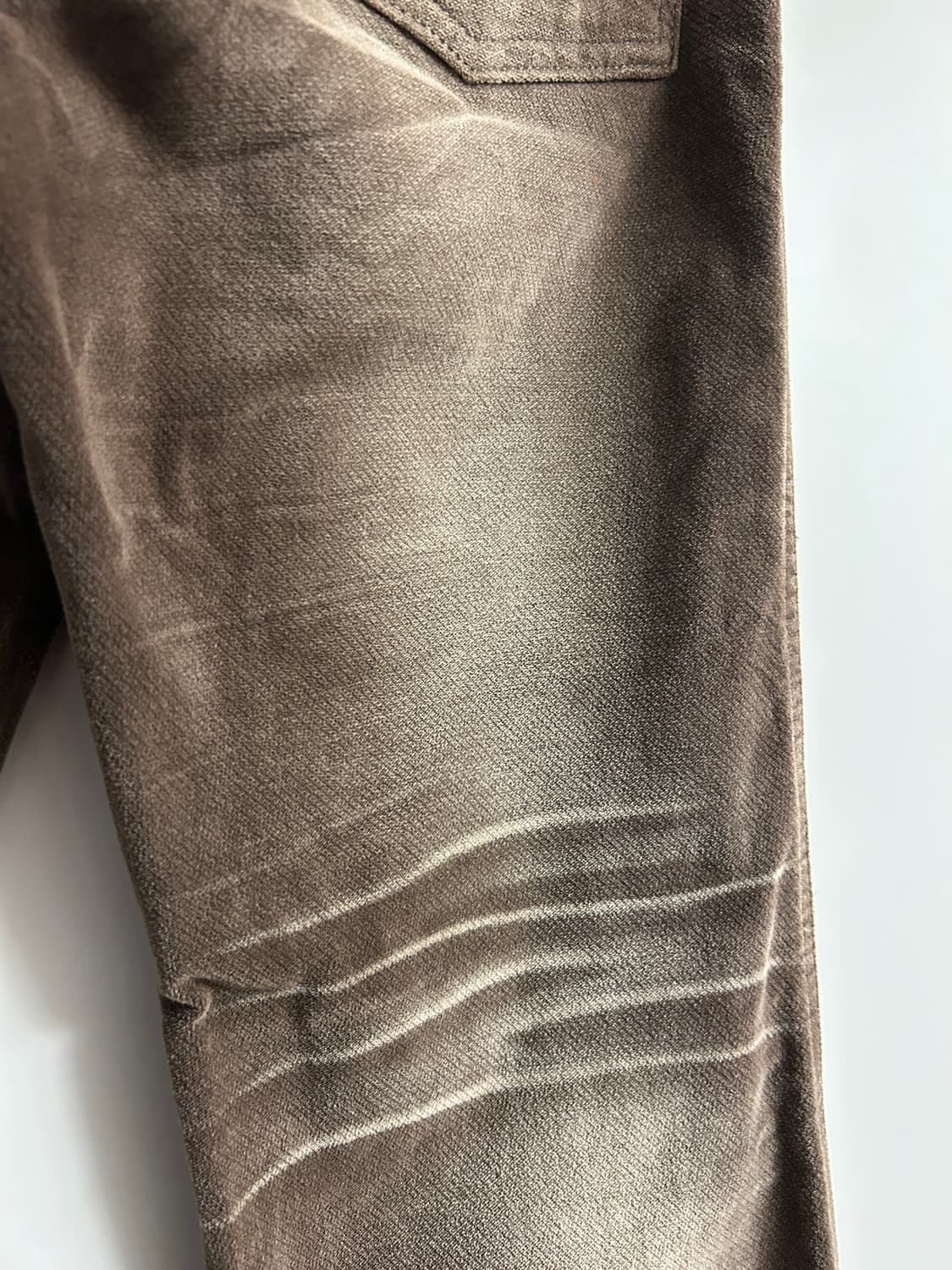 더오픈프로덕트 오픈와이와이 벨벳 부츠컷 팬츠 상품이미지3