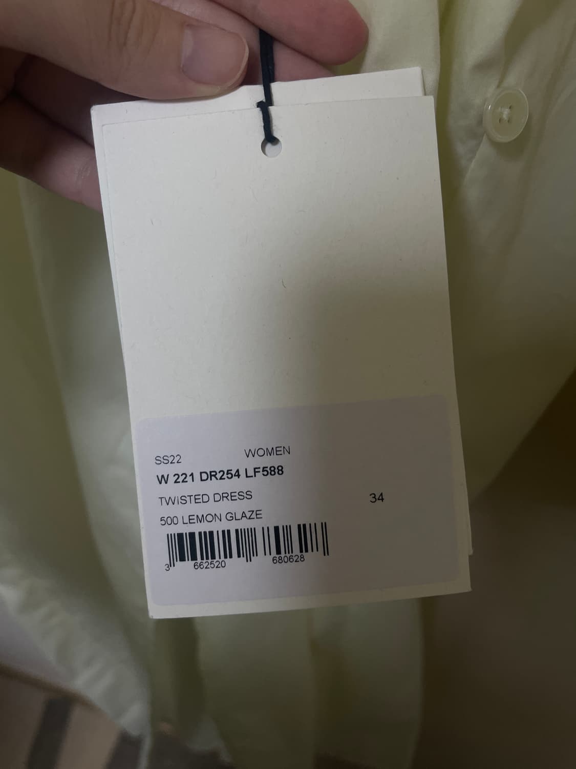 르메르 트위스트 랩 셔츠 원피스 상품이미지7