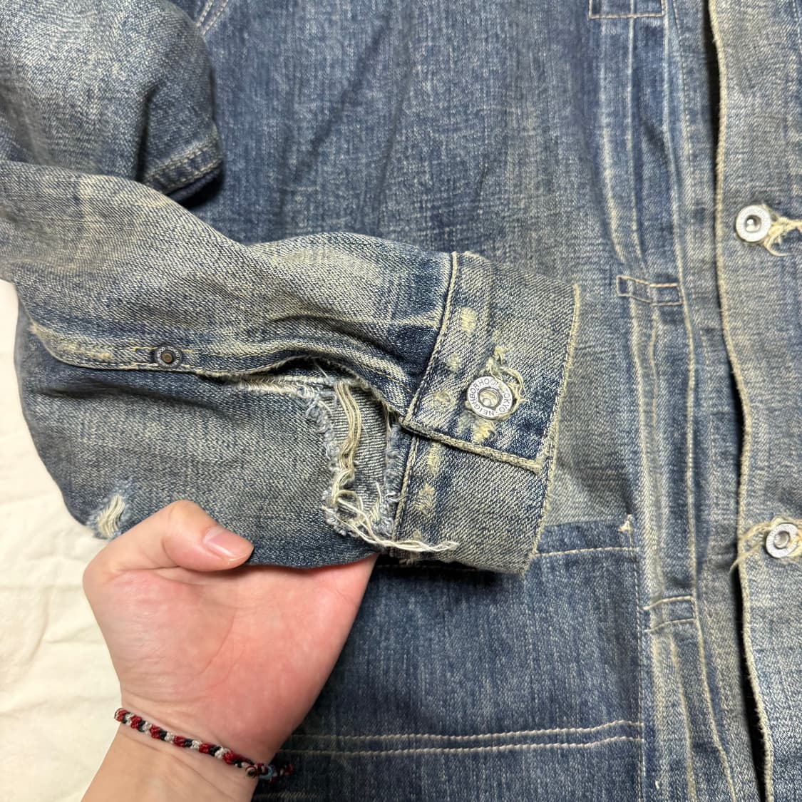 네이버후드 25AW 새비지 데님 자켓 [XL] 상품이미지6