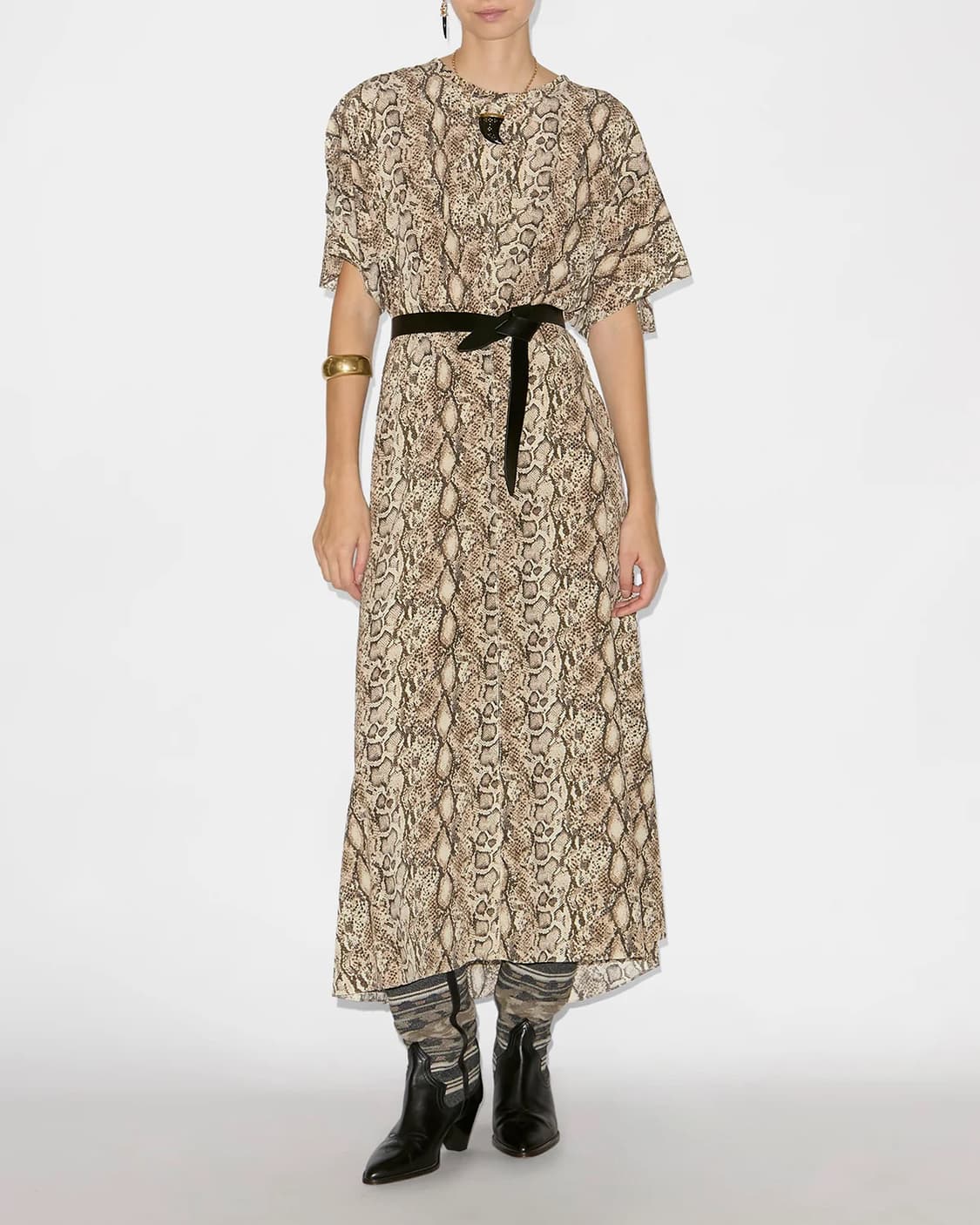 [M,L,XL]이자벨마랑 26ss LECCE 벨트/블랙 상품이미지3