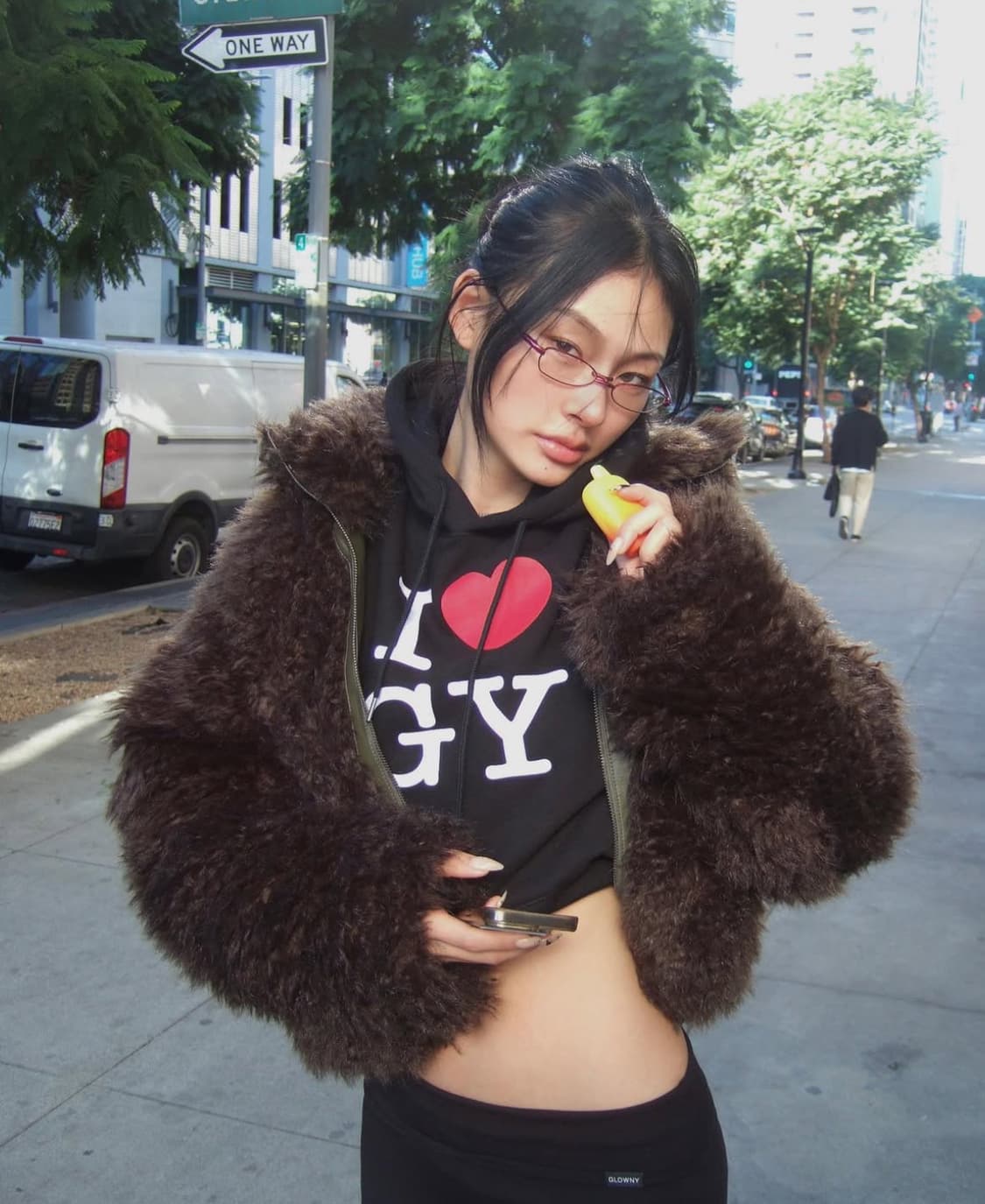 글로니 gy후드티 블랙 상품이미지1