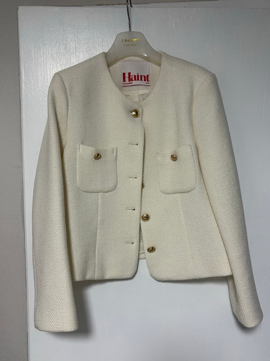 Haint 헤인트 DEVON CLASSIC WOOL TWEED JACKE 상품이미지4