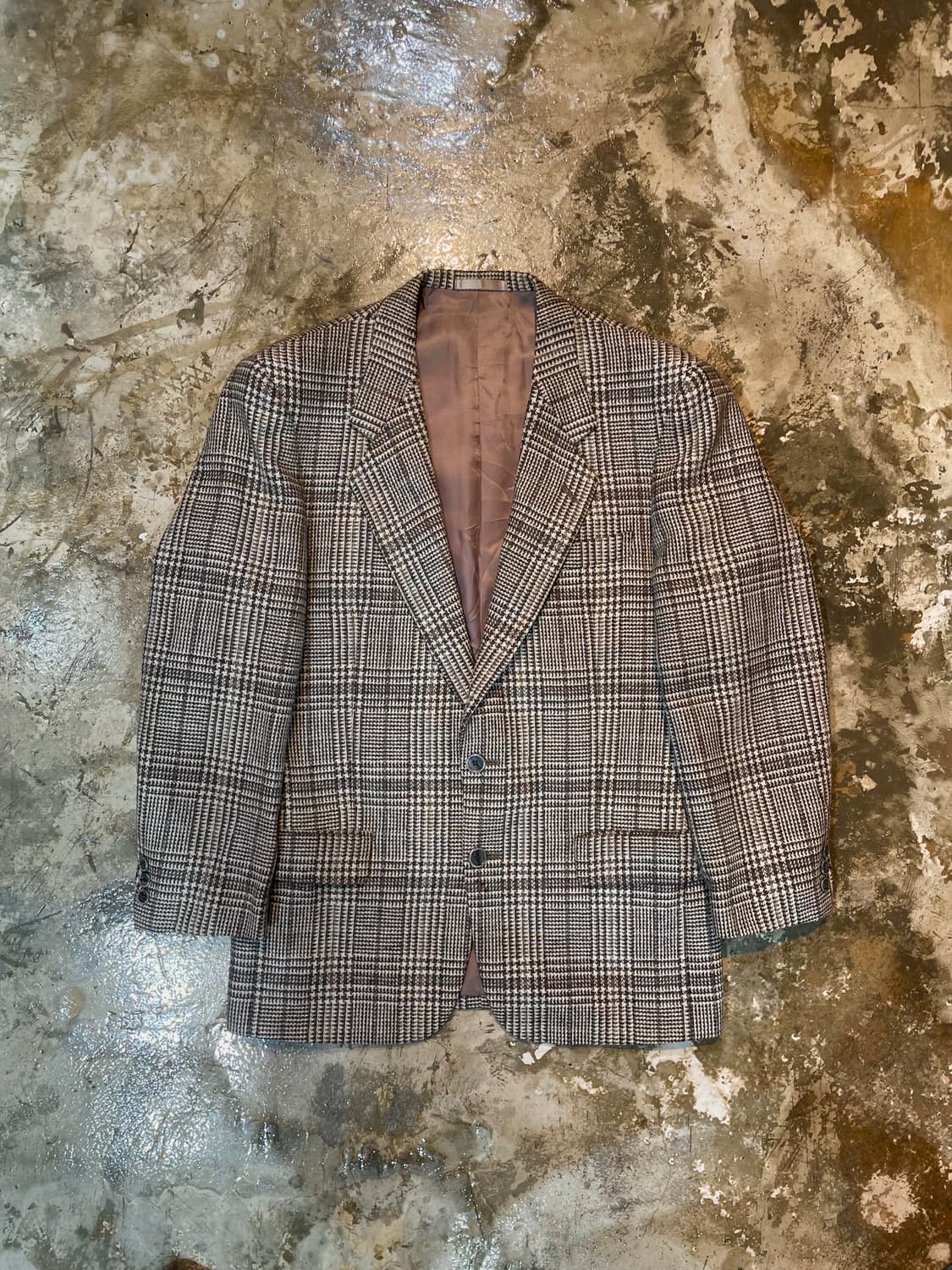 Paul Smith Wool Glen Check Two-Button Bl 상품이미지1