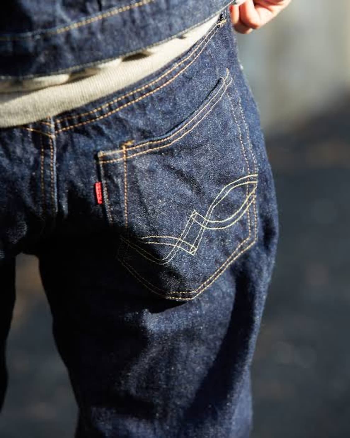 1회착용) 웨어하우스 DSB 1000xx 데드스탁블루 원워시 데님 34 상품이미지1