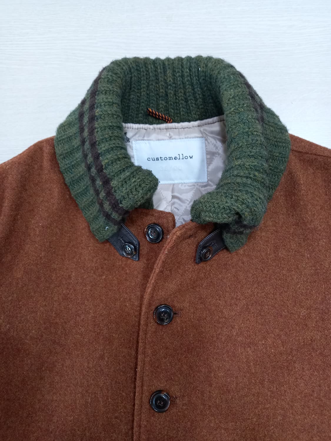 L100 customellow 헤리티지 누빔 바시티 L-691 상품이미지4