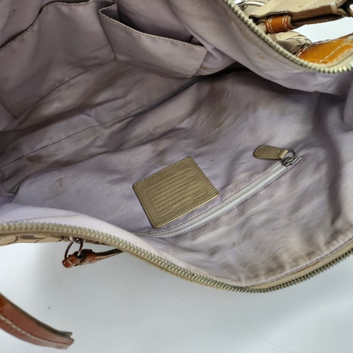 COACH 소호 플리티드 시그니처 숄더백 상품이미지6