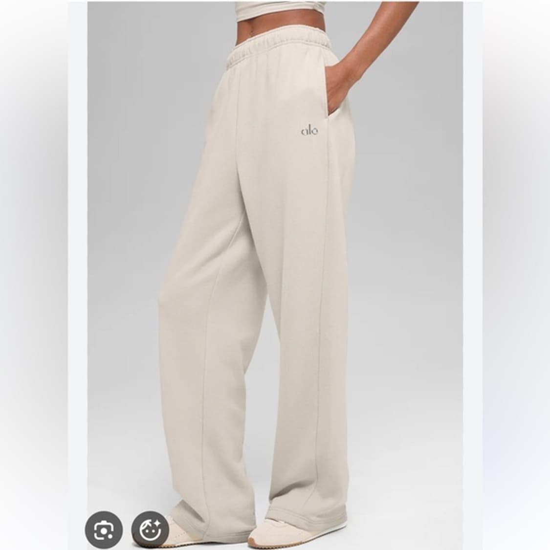 알로요가 아콜레이드 스트레이트 팬츠 bone color S 상품이미지1