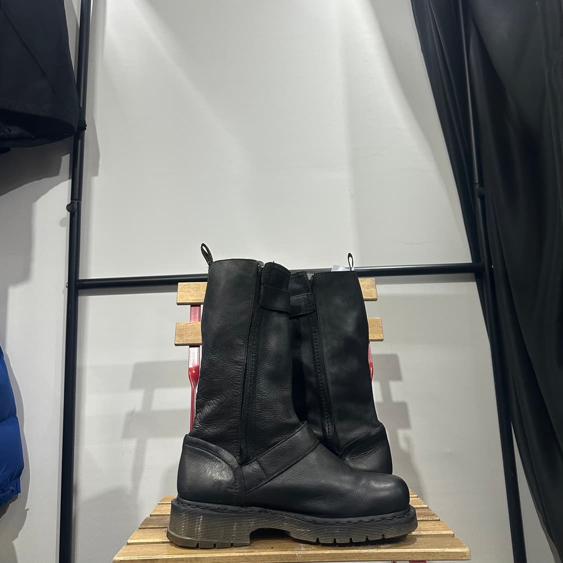 UK8) 270-275 닥터마틴 부츠 남성 남자 워커 엔지니어 블랙 상품이미지7