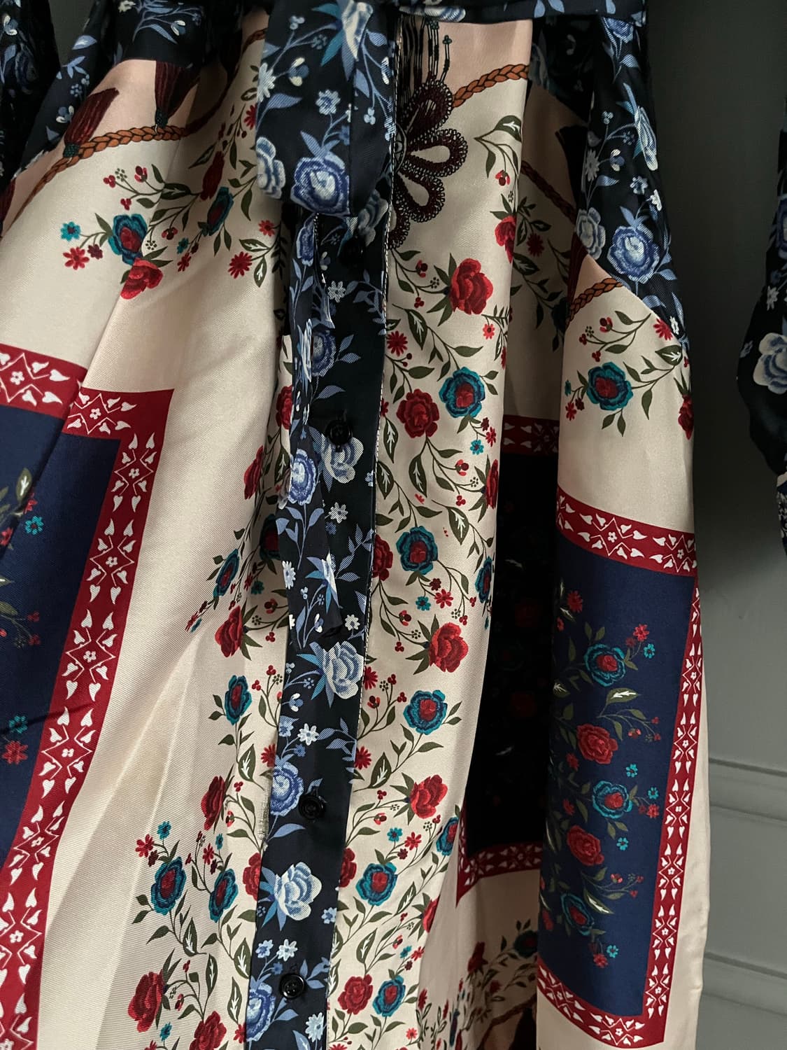 산드로 린 실크 원피스 38사이즈 상품이미지8