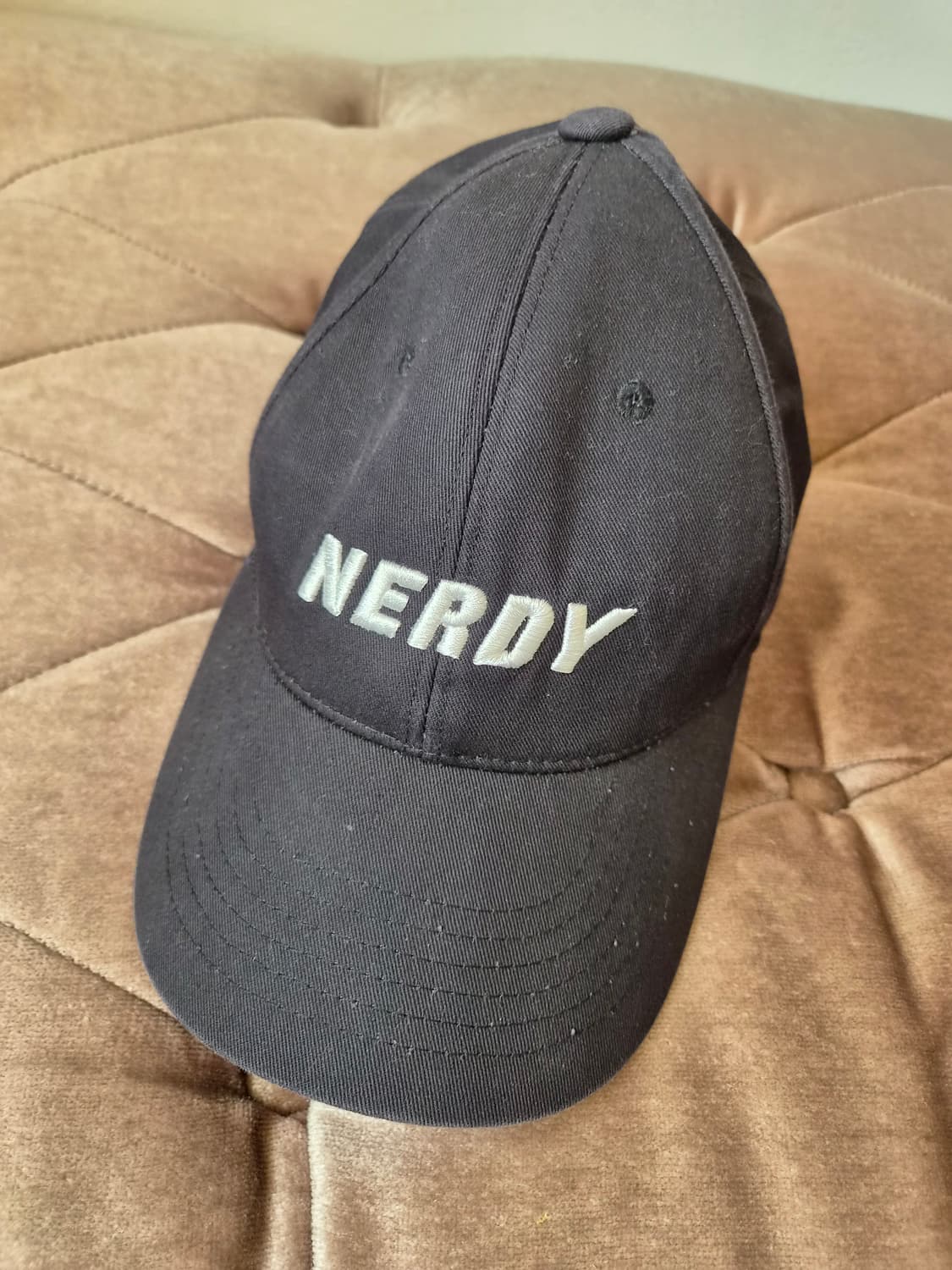 널디 블랙 캡모자 볼캡 S사이즈 상품이미지1