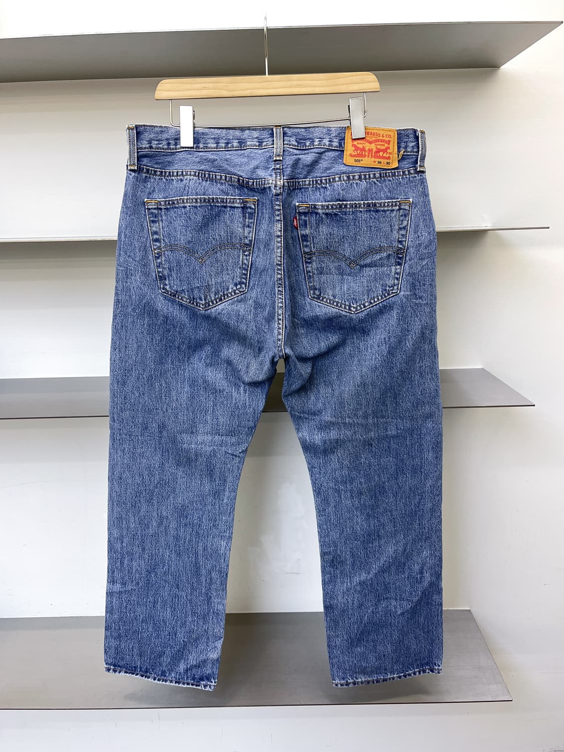 리바이스 501 스트레이트 데님 팬츠 상품이미지4