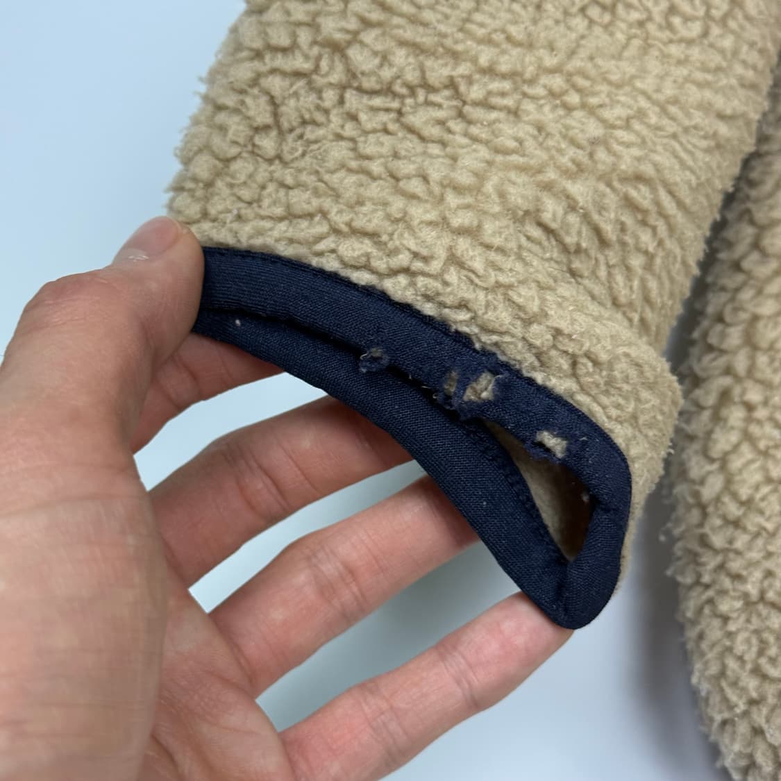 (105) 80s 엘엘빈 플리스 자켓 내추럴 상품이미지6