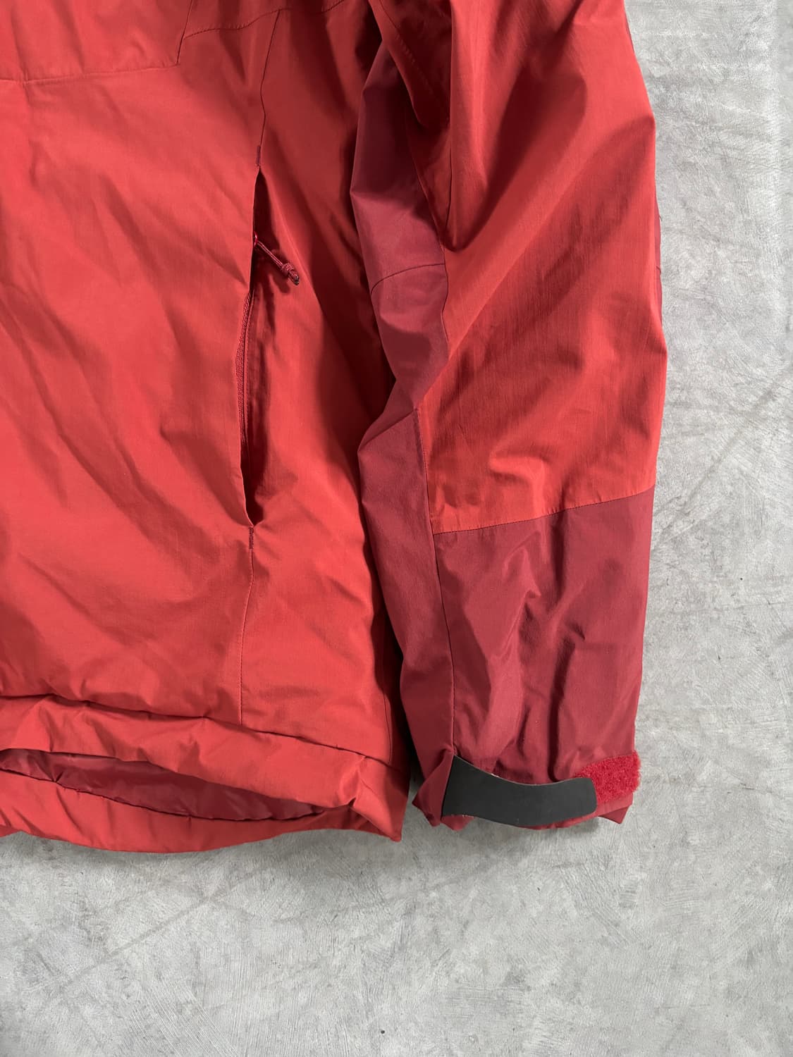 Arcteryx 아크테릭스 버건디 윈드스토퍼 후드 자켓 상품이미지3