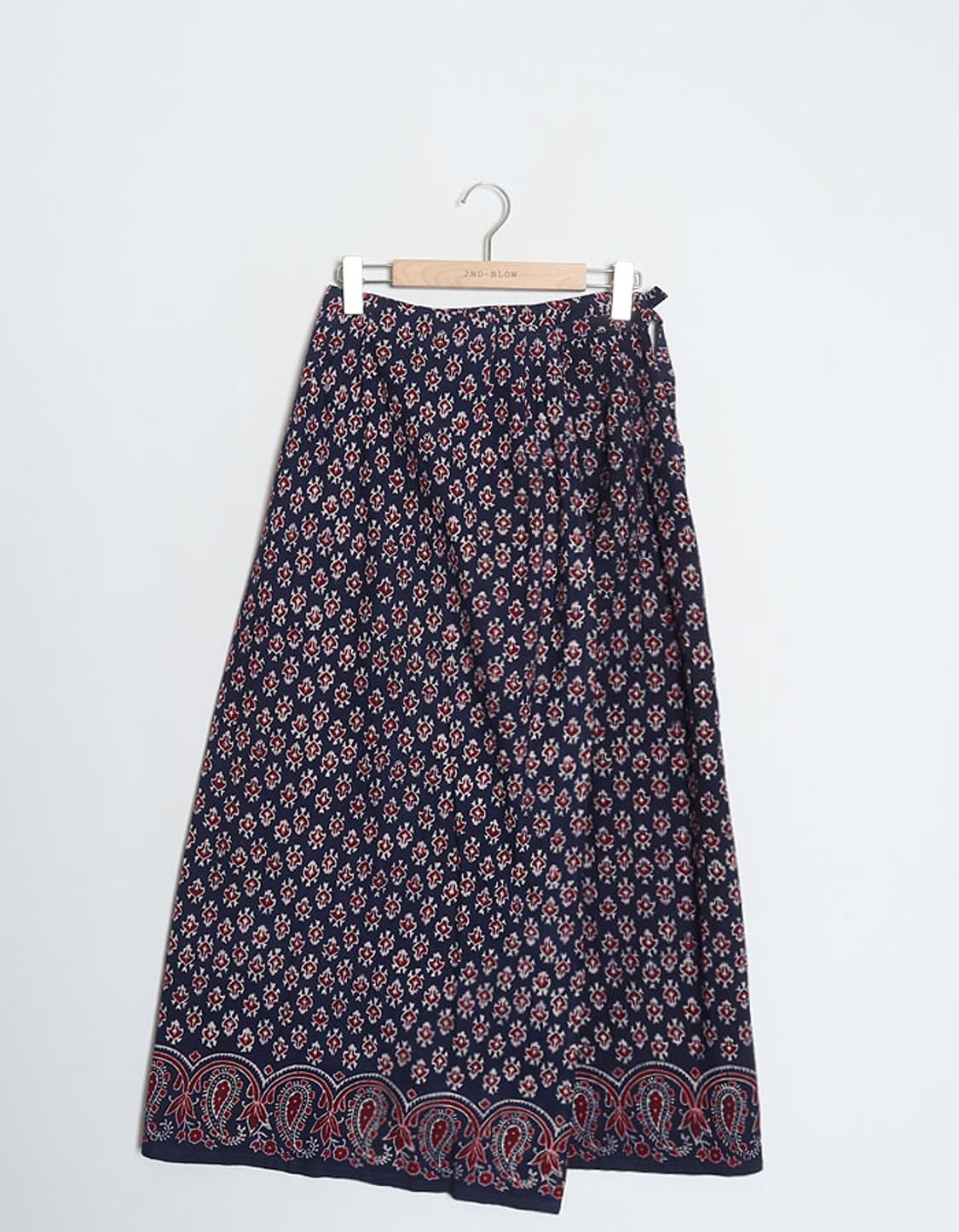  GANESH Pattern Wrap Skirt (25~27) 상품이미지1