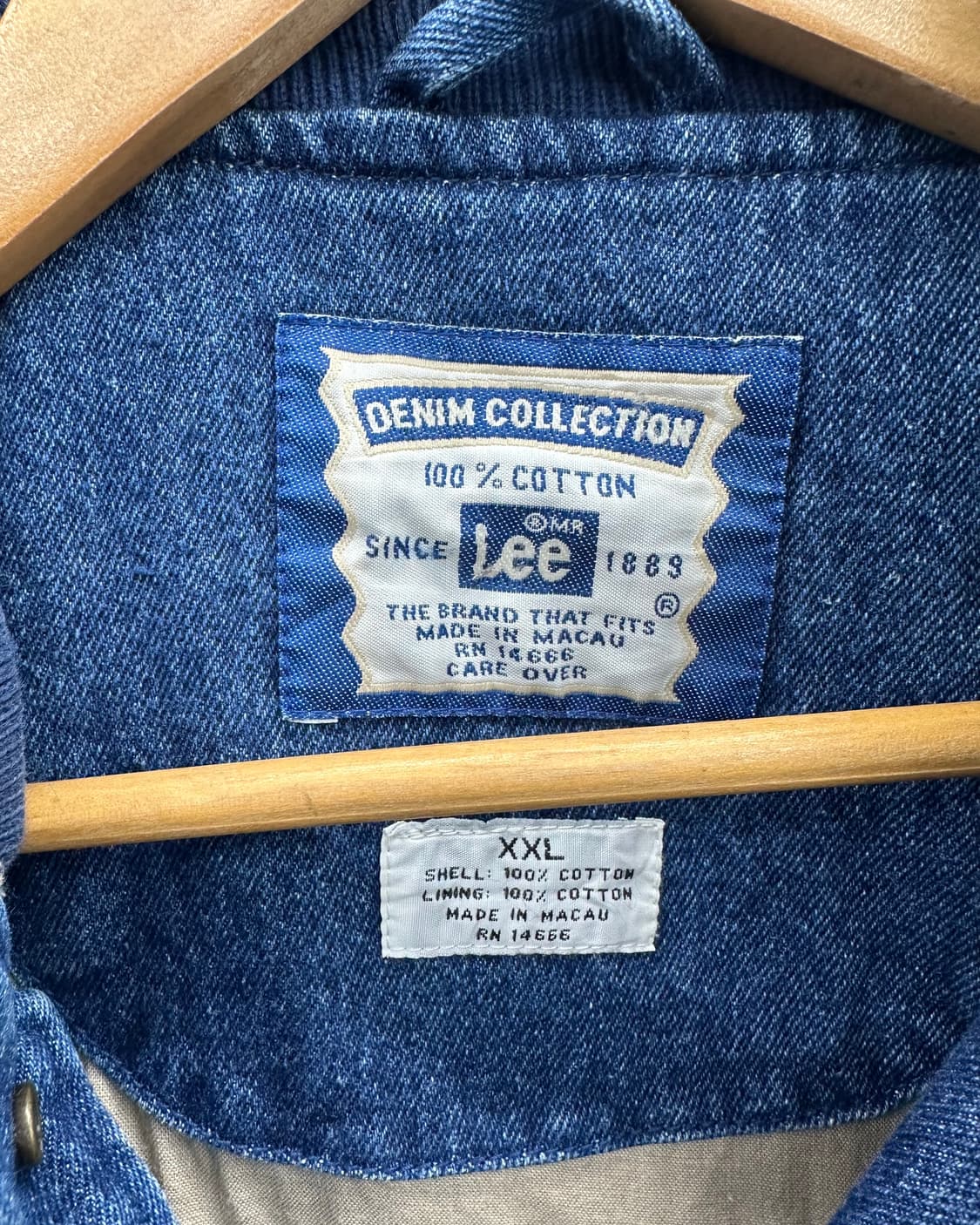 (2XL)90'S LEE 데님 스타디움 자켓-M1820 상품이미지6