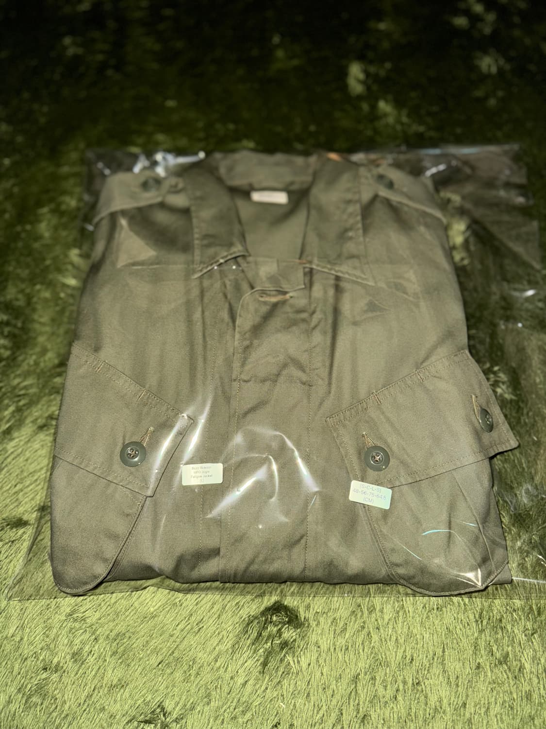 [L] Buzz Rickson’s 버즈릭슨 정글 퍼티그 자켓 올리브 상품이미지10