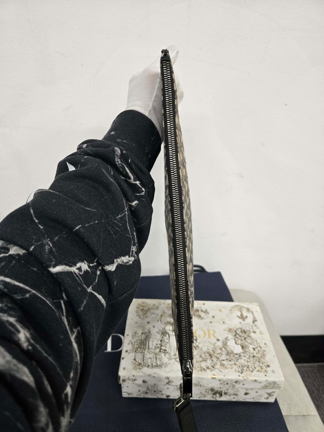 [보증서 정품] 디올 오블리크 클러치백 상품이미지2