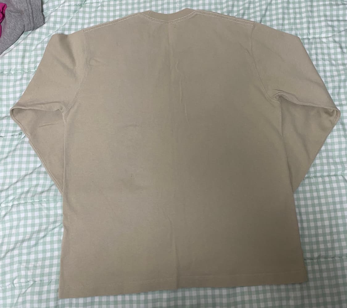 단톤 포켓 롱슬리브 아이보리 상품이미지2