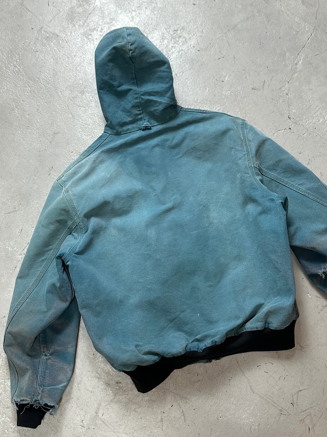 90's OG USA 칼하트 JR455 액티브 자켓 칼하트 아쿠아 상품이미지6