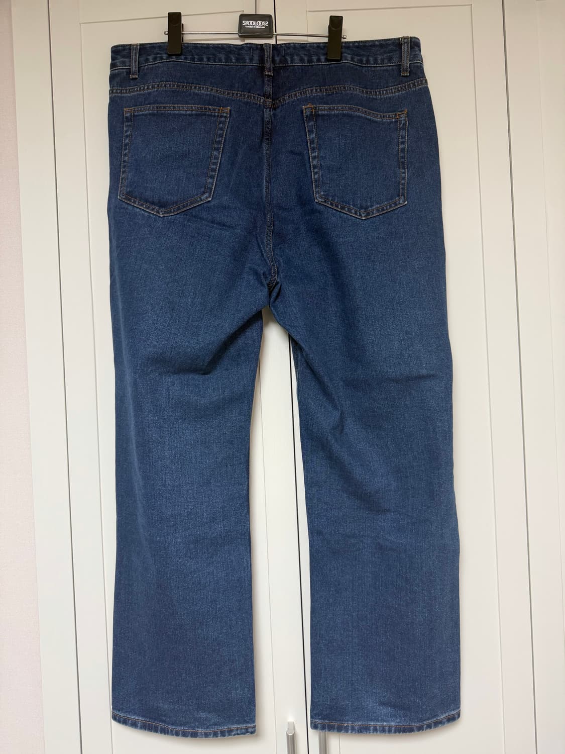 (42) 무신사 스탠다드 레귤러 핏 데님 팬츠 미디엄 인디고 상품이미지2