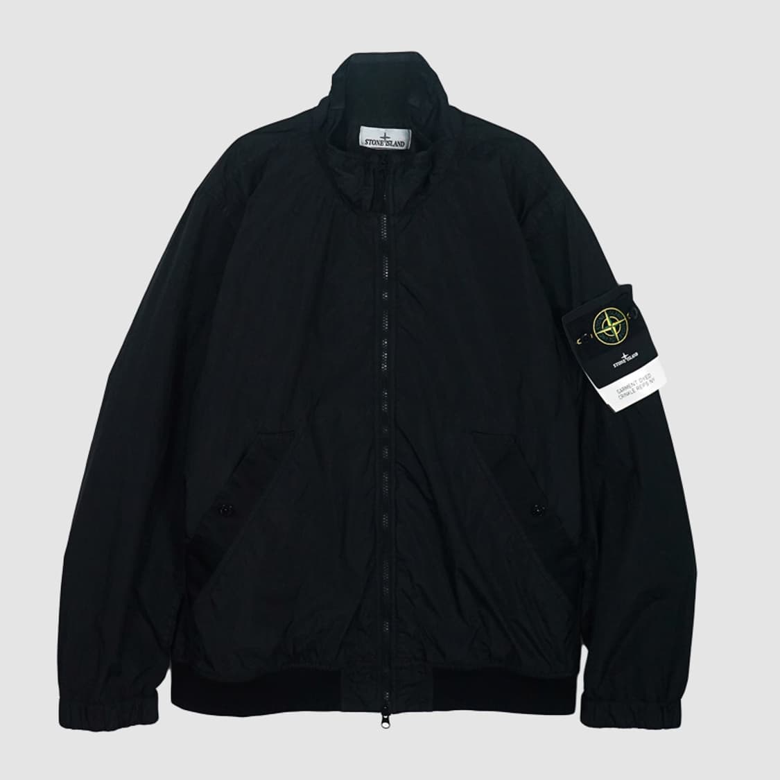 스톤아일랜드 윈드 레지스턴트 앤 안티드롭 자켓 블랙(M) 상품이미지1
