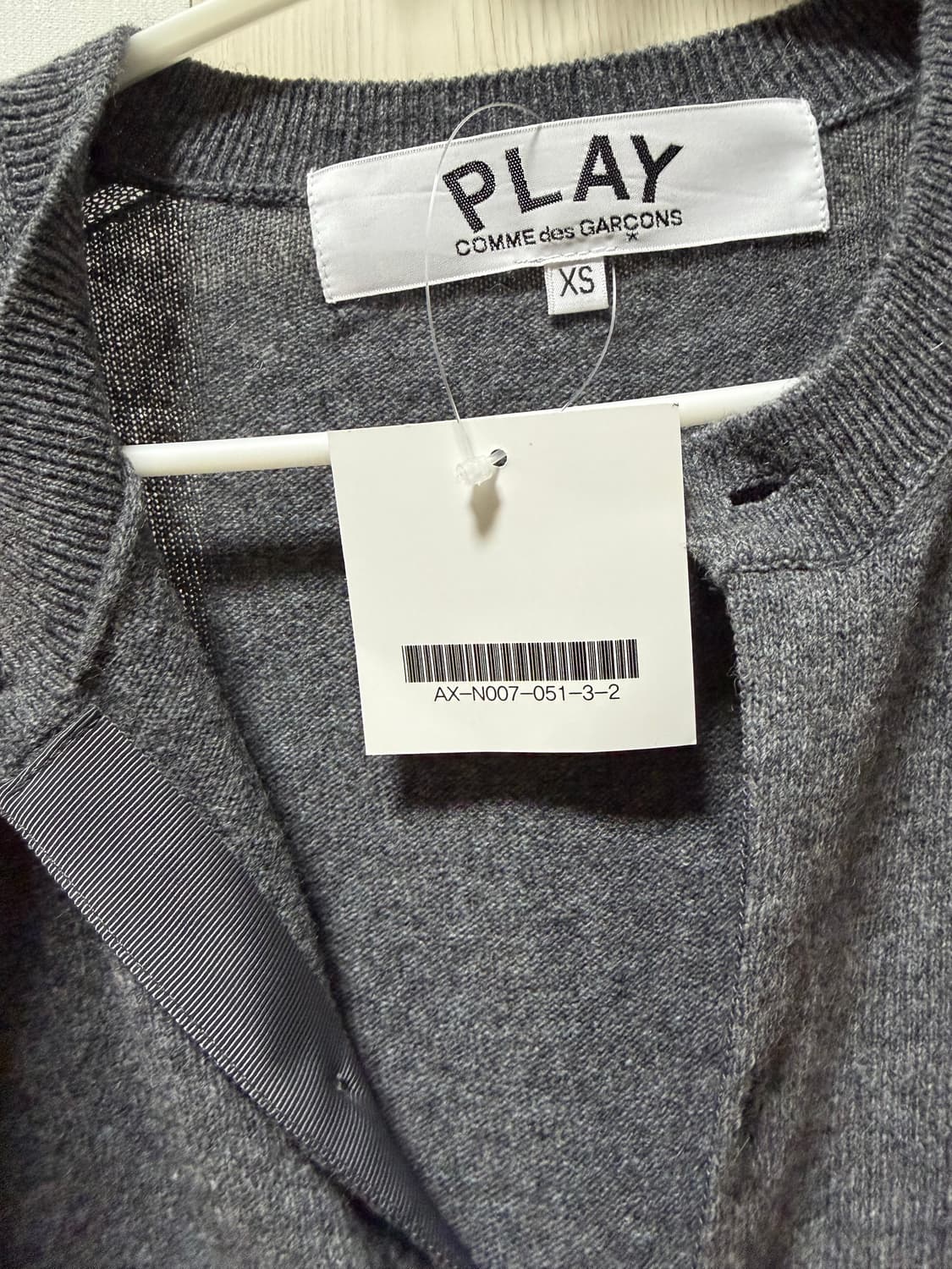 꼼데가디건 새상품 66까지 상품이미지2