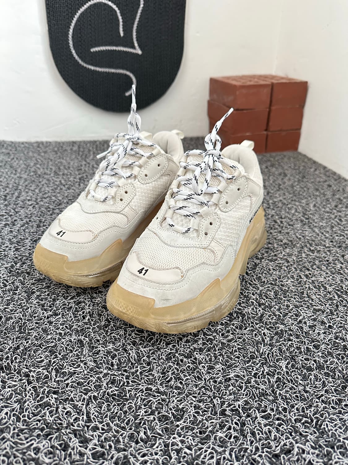 발렌시아가 트리플 S 아이보리 41 (260) 상품이미지3