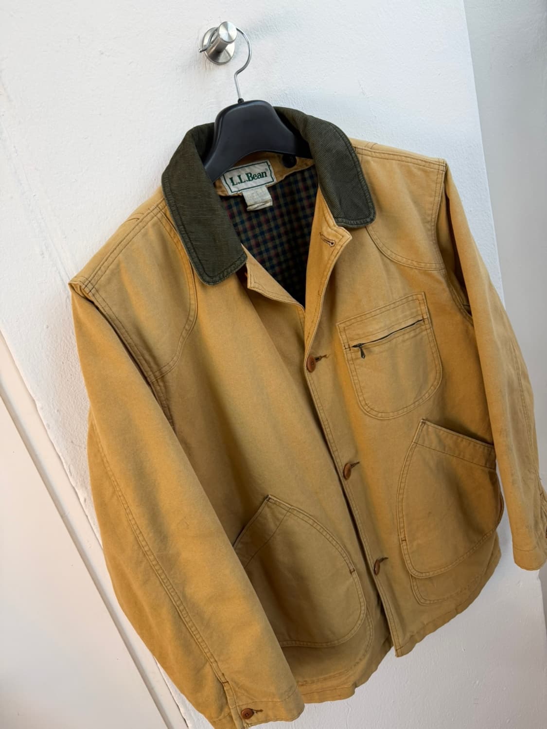 80s 엘엘빈 캔버스 헌팅 자켓  상품이미지3