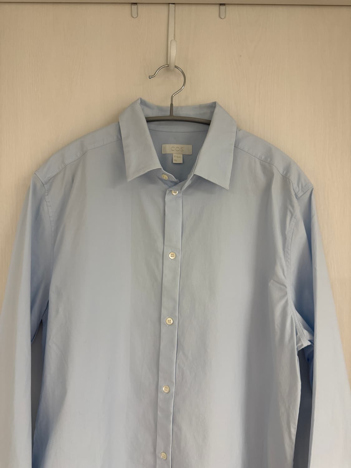 COS 코스 남성 하늘색 셔츠 41사이즈 상품이미지4