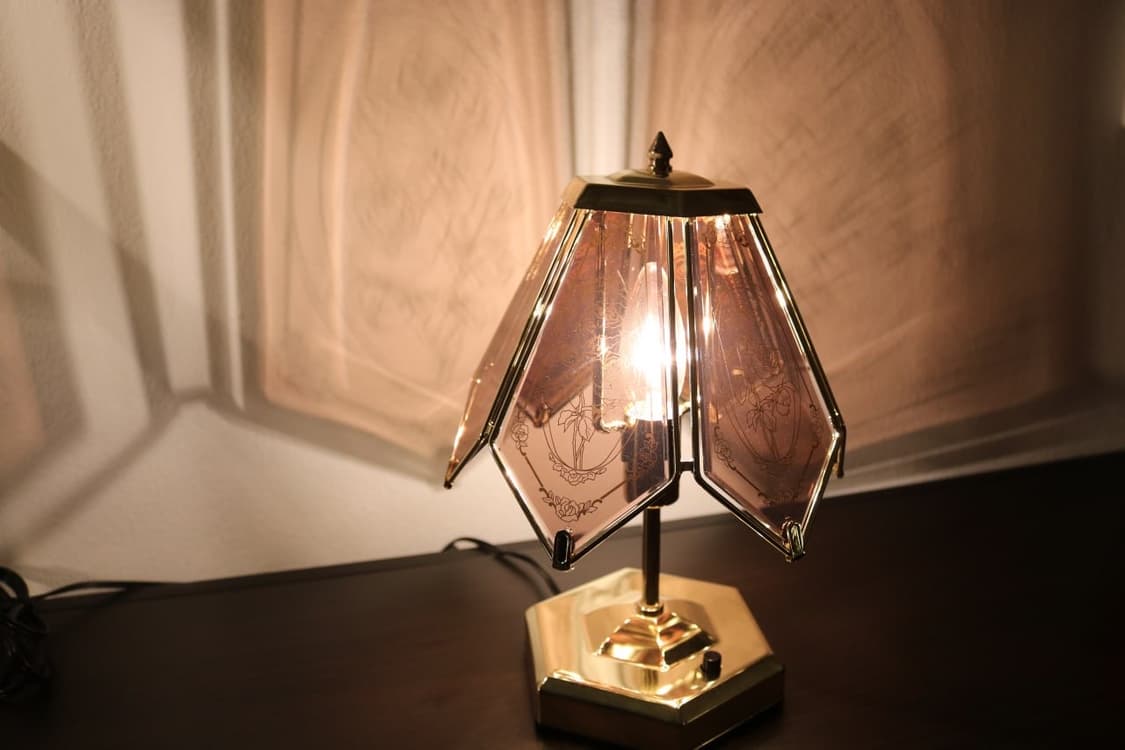 1980s 일본 빈티지 테이블 램프 (미사용) 상품이미지2