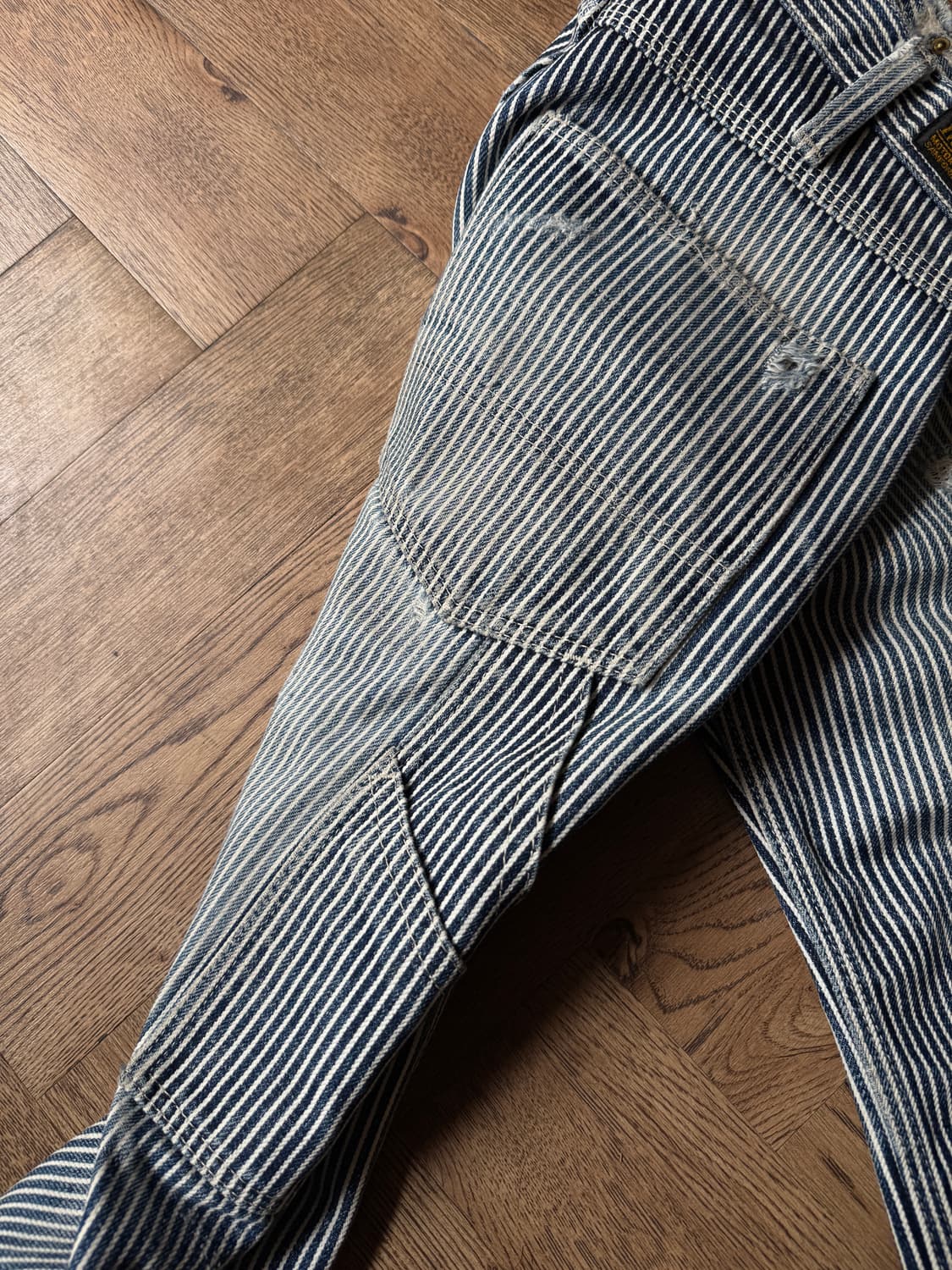 [30]아이언하트 빈티지 데미지 히코리 워크 데님 팬츠 상품이미지7