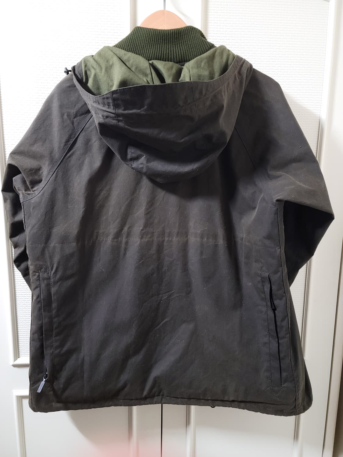 Barbour 바버 남성 왁스 후드 자켓 S 사이즈 (남성 95~100) 상품이미지8