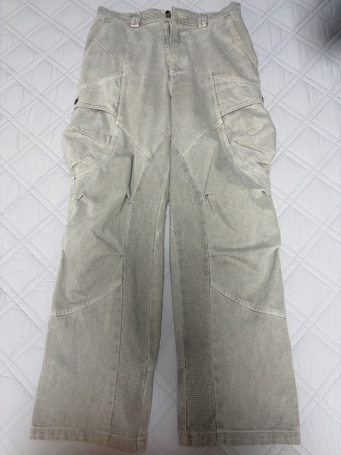 이그노타 코어8 워시드 카고 팬츠 라이트 그레이 상품이미지4