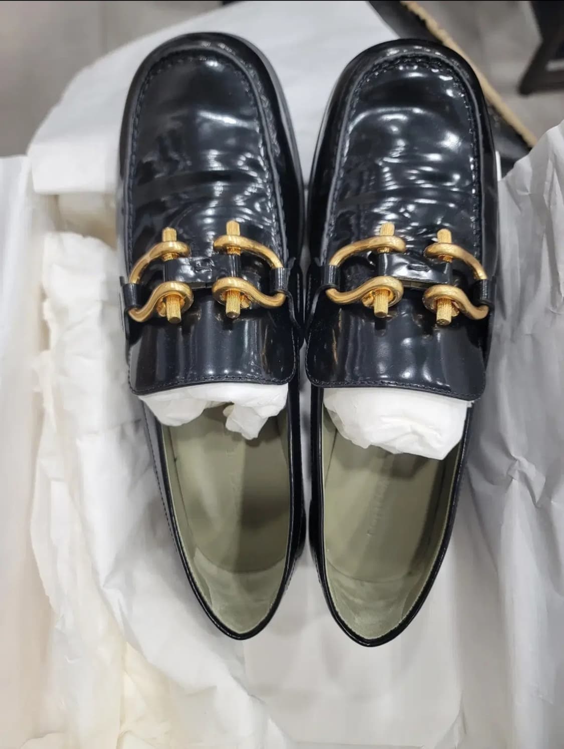 보테가베네타 블랙 로퍼 상품이미지4