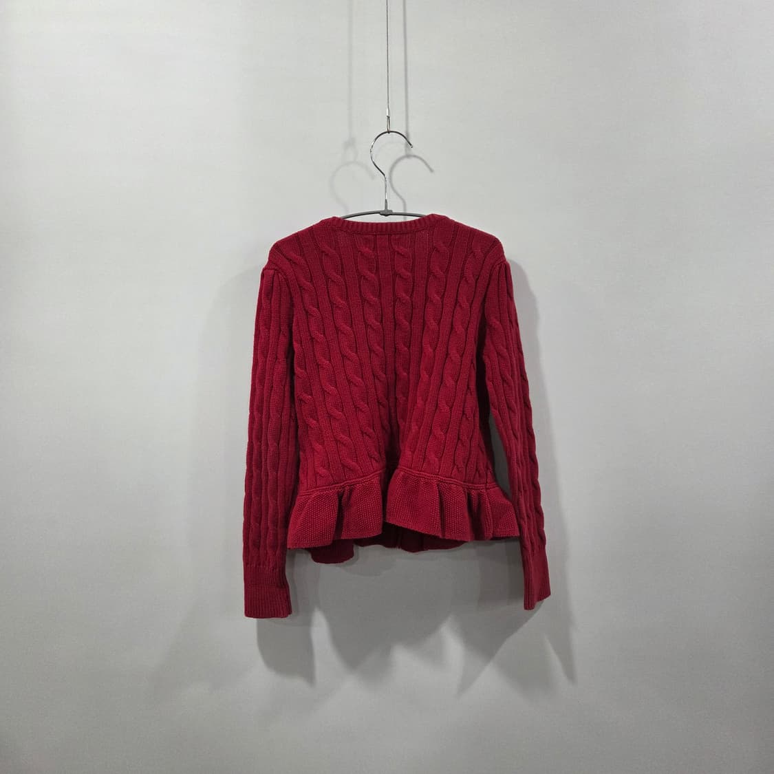 폴로랄프로렌 걸즈 케이블 니트 프릴 가디건 6  상품이미지5