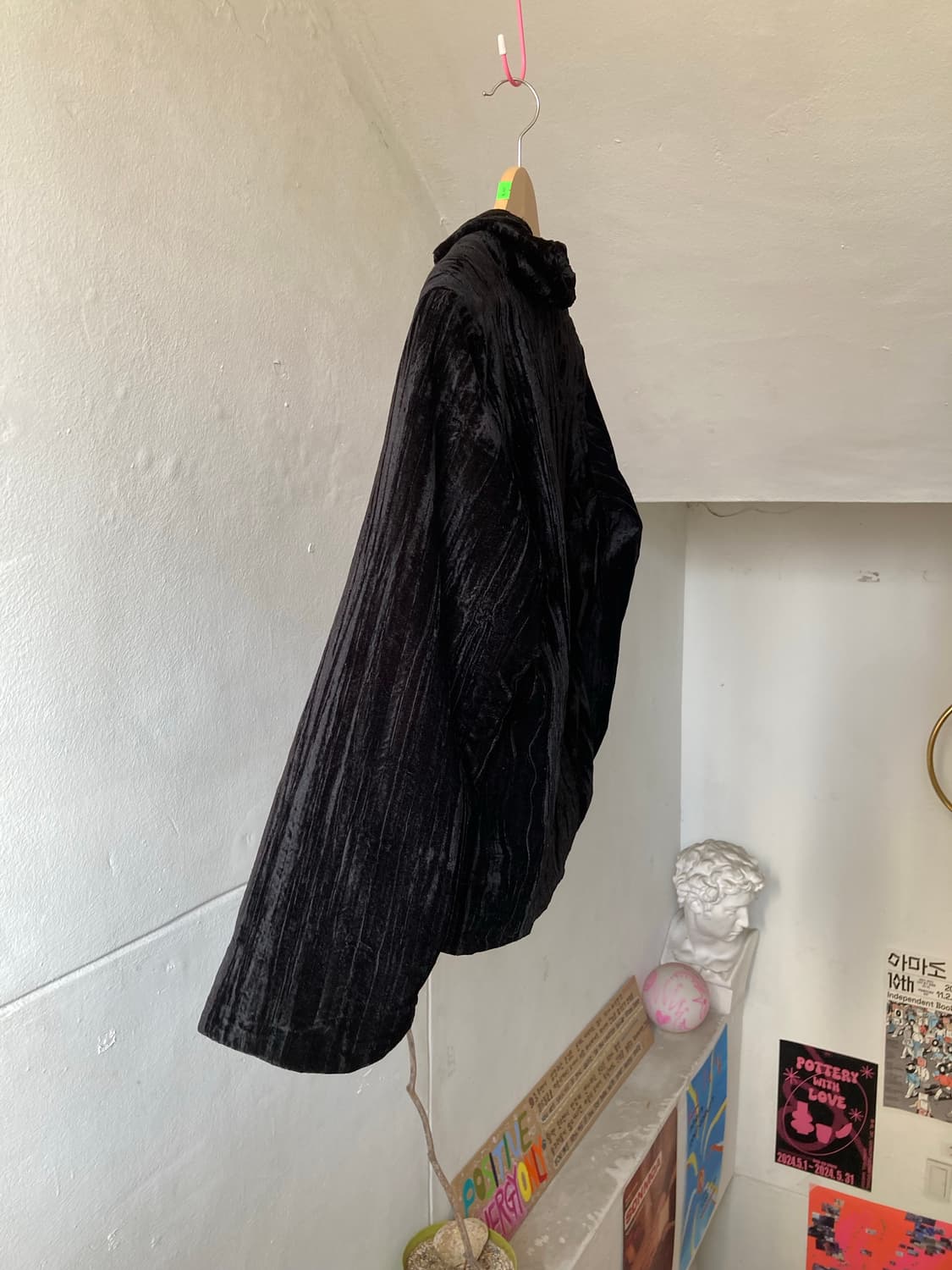 빈티지 벨벳 버튼 자켓 상품이미지7