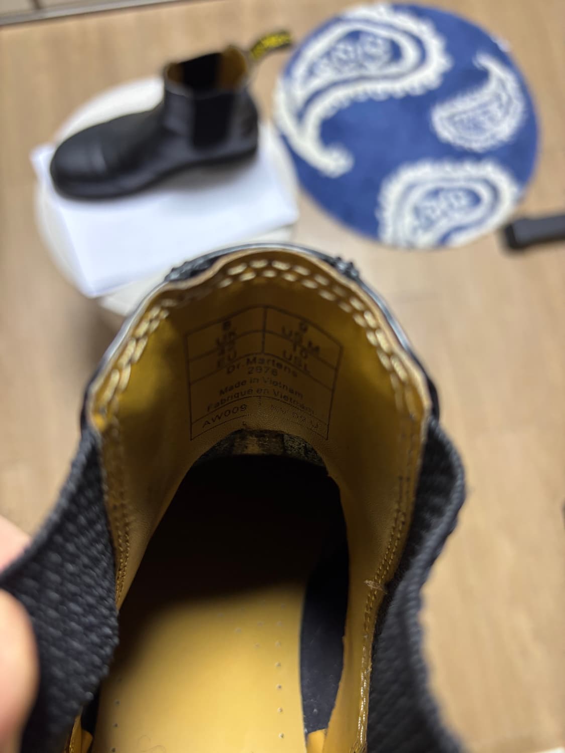 닥터마틴 2976 첼시부츠 블랙 270mm 상품이미지3