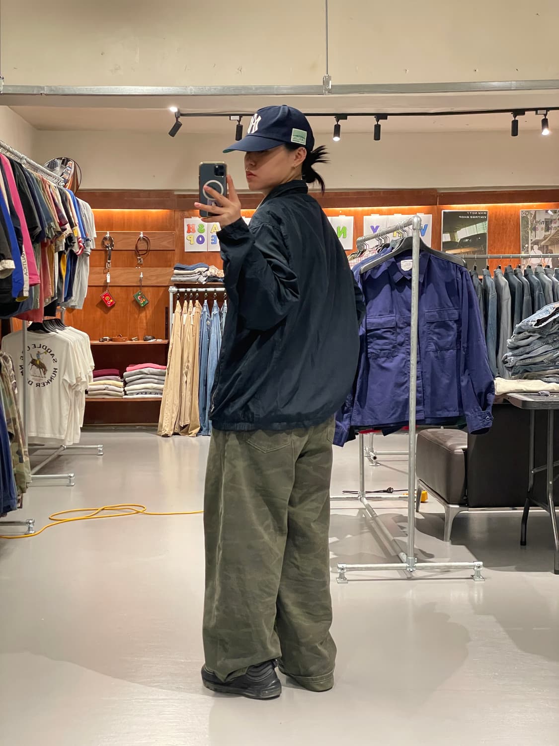 빈티지 바람막이 자켓 상품이미지4