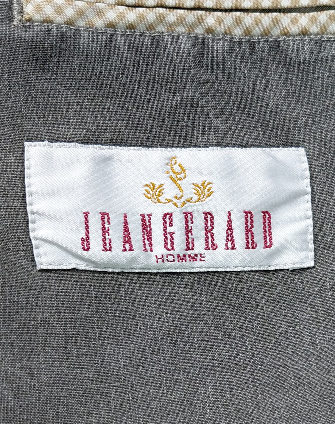 [L] JEAN GERARD HOMME 린넨 텐셀 워싱 자켓 상품이미지4