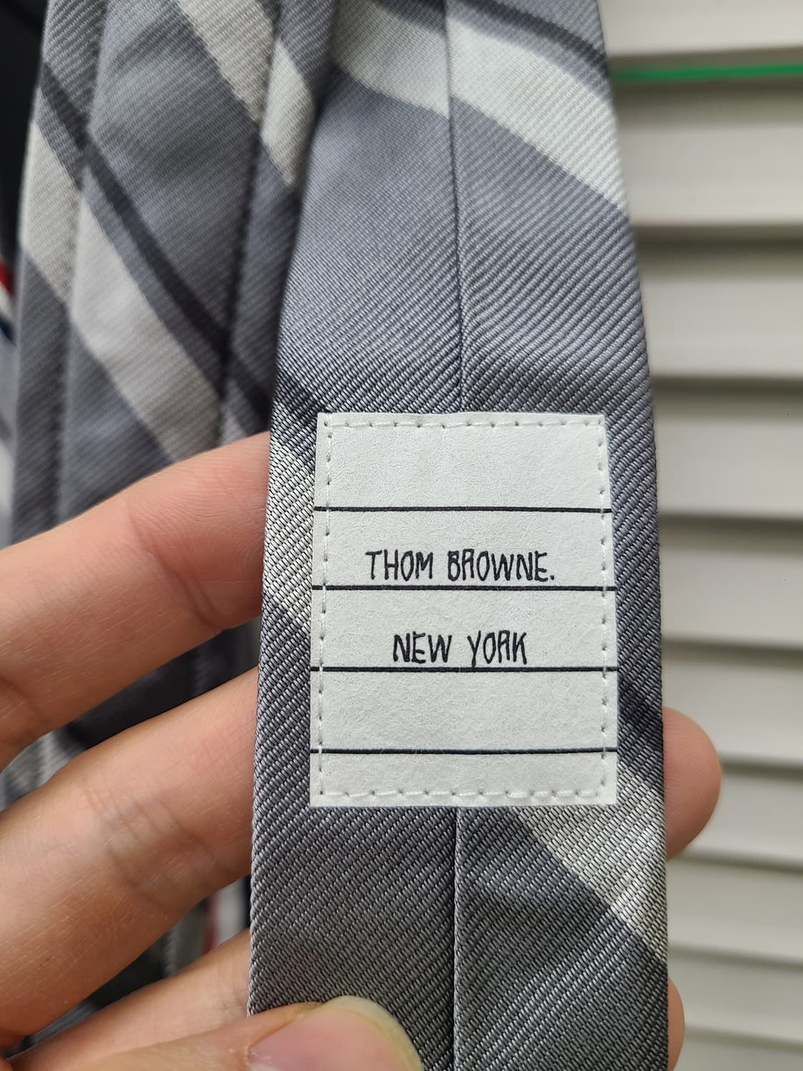 톰브라운 스네이크 슬림 타이 상품이미지6