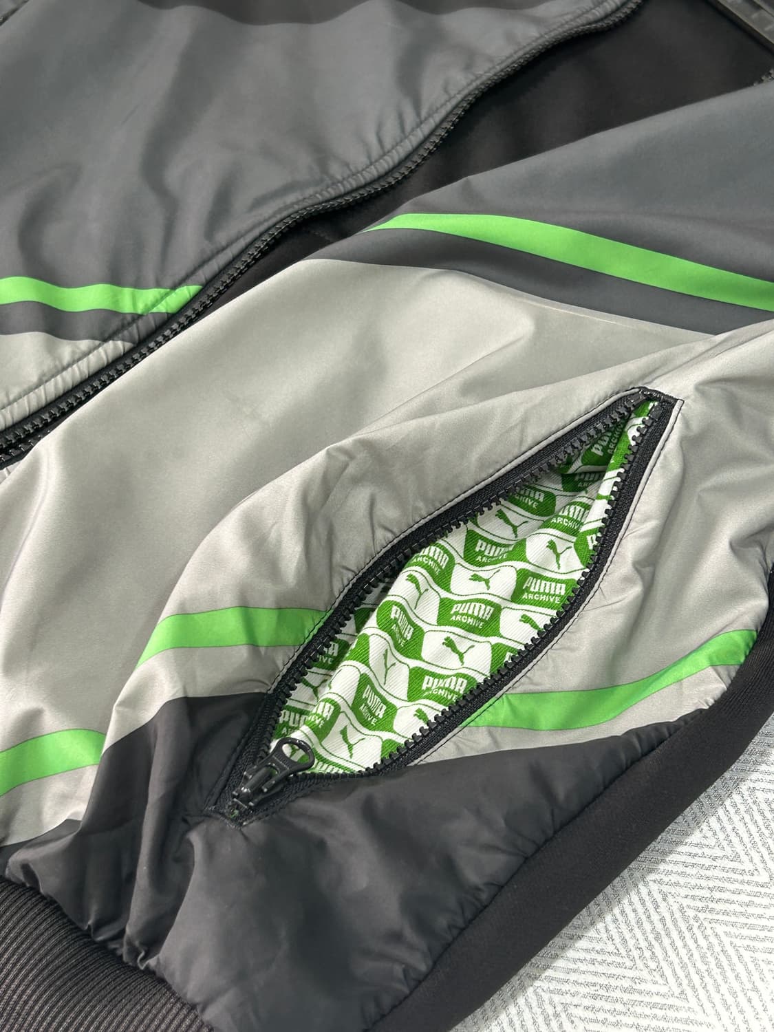 푸마 PUMA 바람막이 집업 져지 남성 95사이즈 상품이미지8