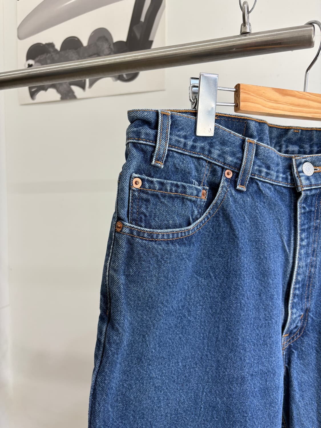 90's LEVIS 517 (Made in USA) 부츠컷데님 상품이미지3