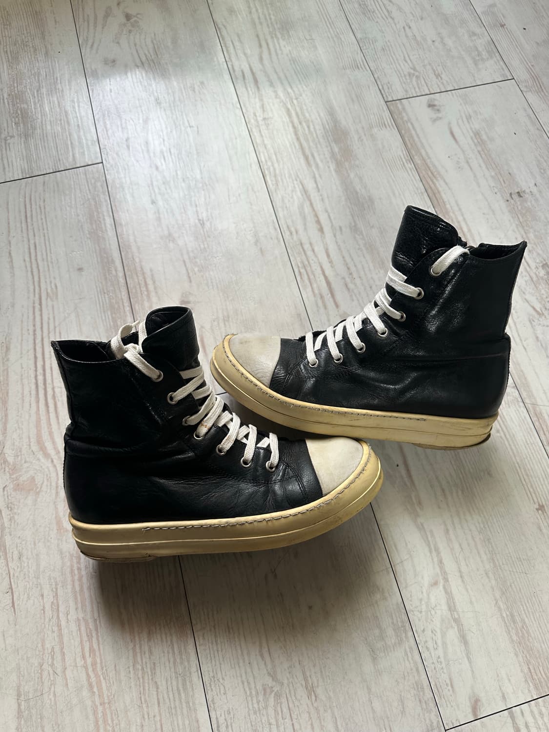 릭오웬스 13FW 컨버스 라몬즈 하이 LPO 릭컨 38 상품이미지1