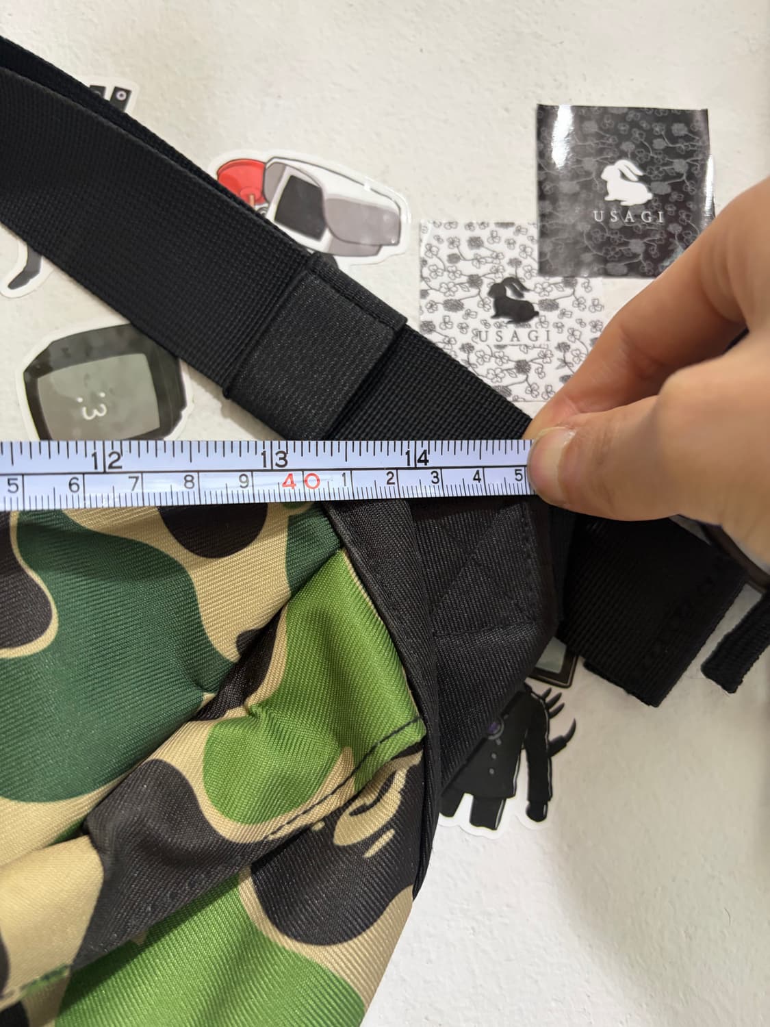 베이프 카모 힙색 상품이미지6