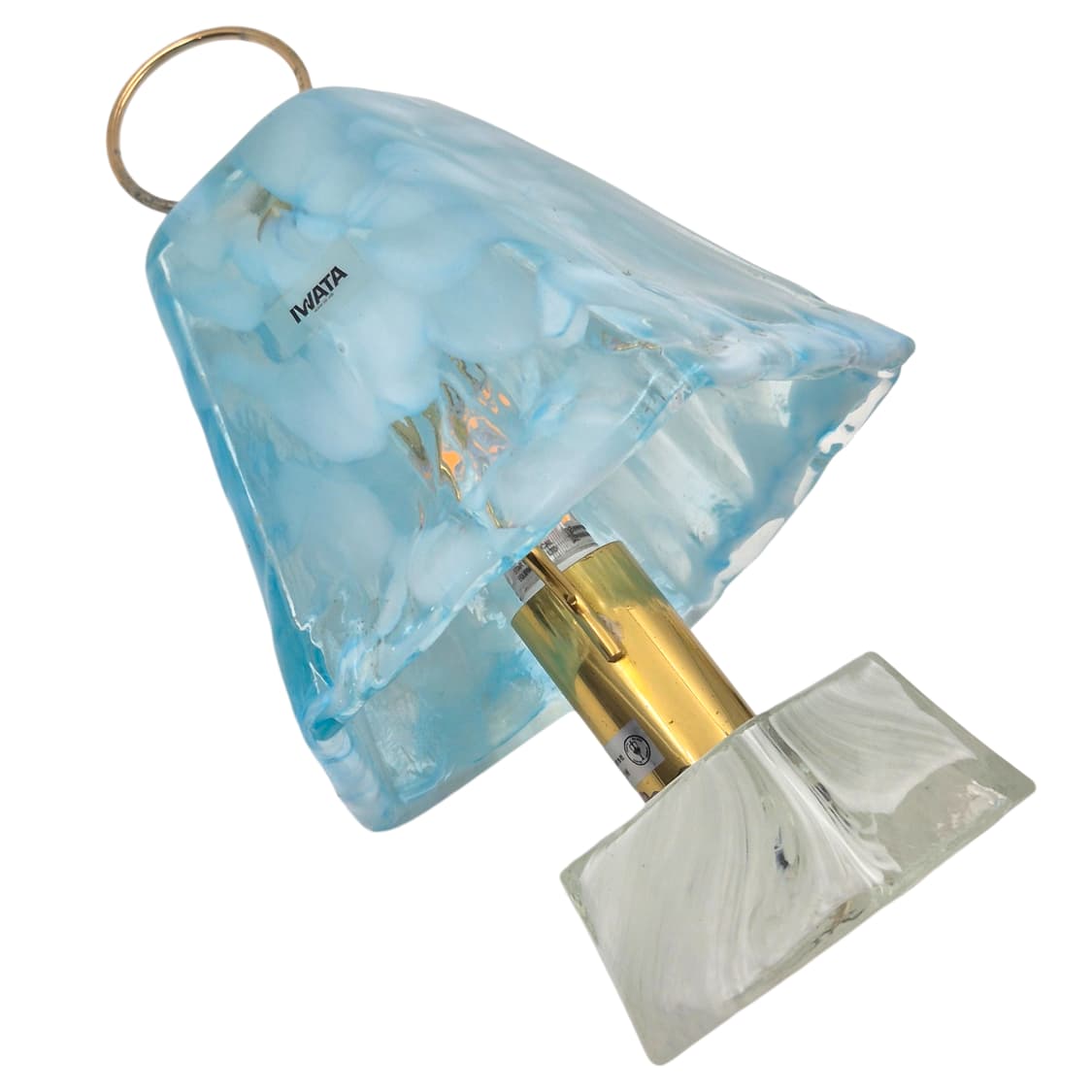 80s 이와타 핸드블로운 아이스 마블 램프 상품이미지6