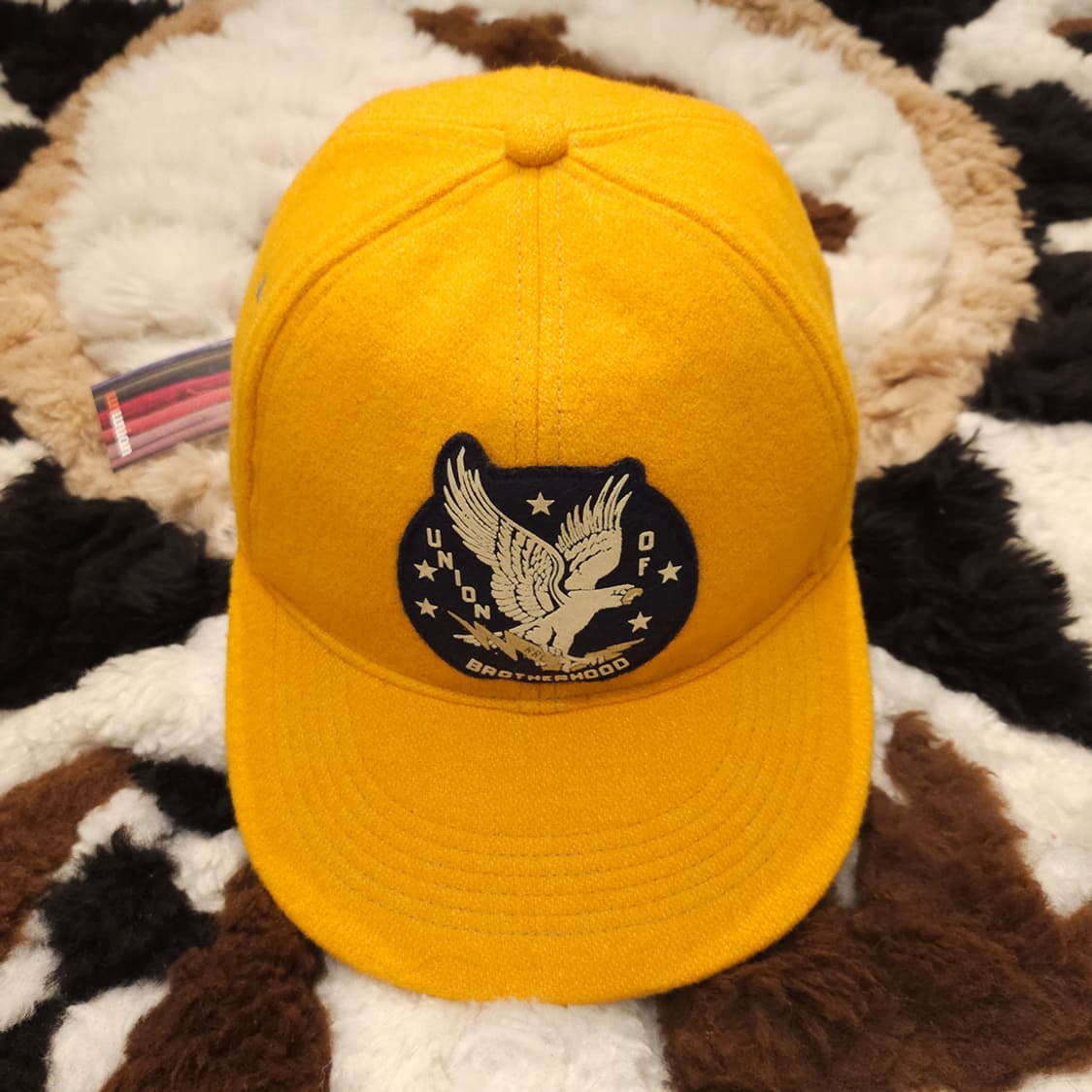 eagle patch wool felt ball cap 상품이미지2