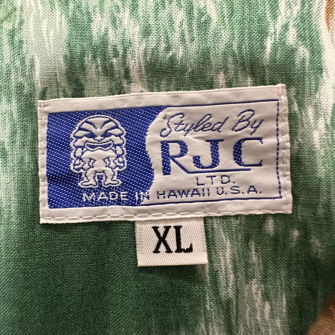 VINTAGE usa made hawaiian shirt 상품이미지5