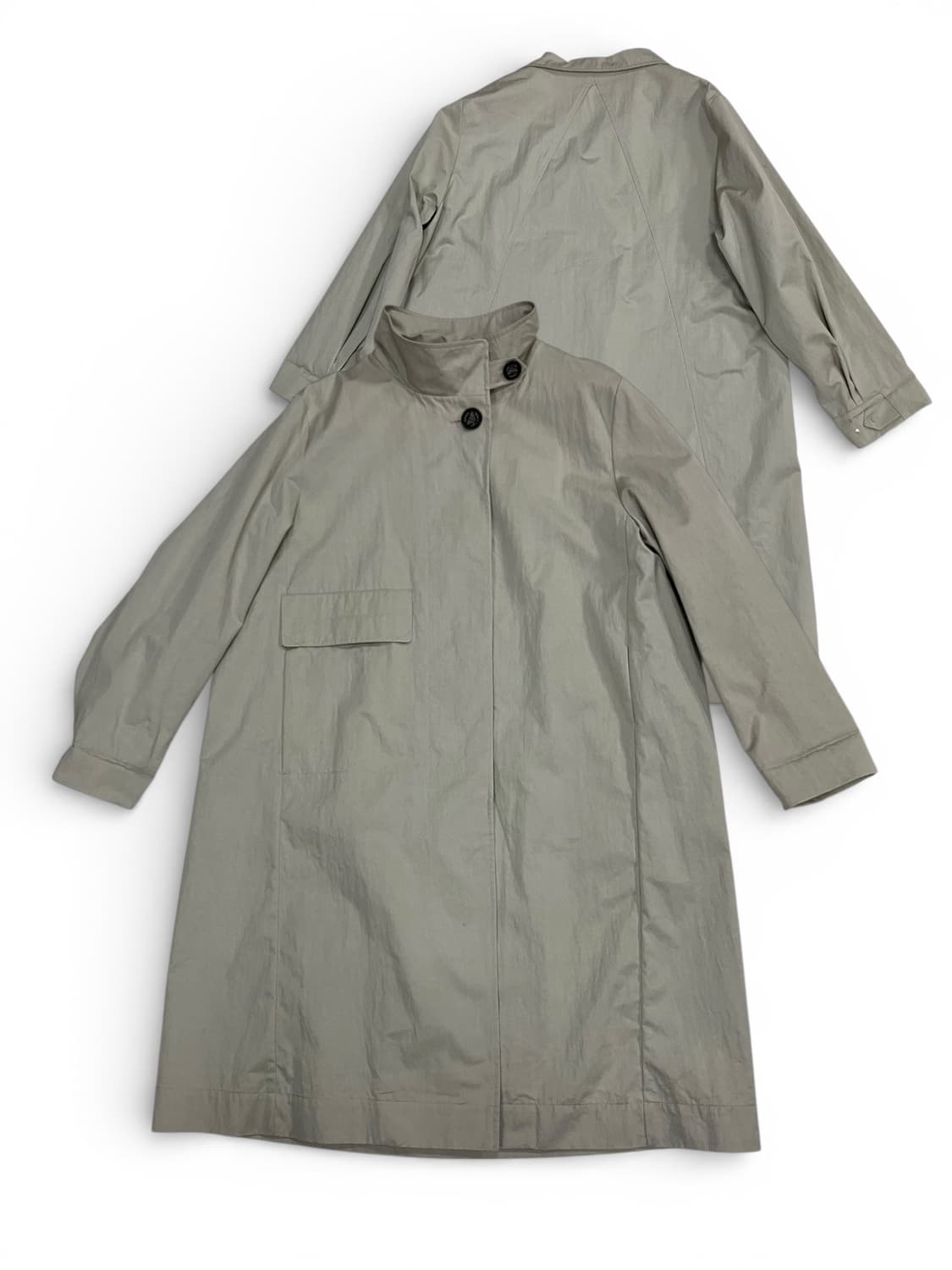 LÄTT 면 혼방 롱 코트 자켓 M 상품이미지1